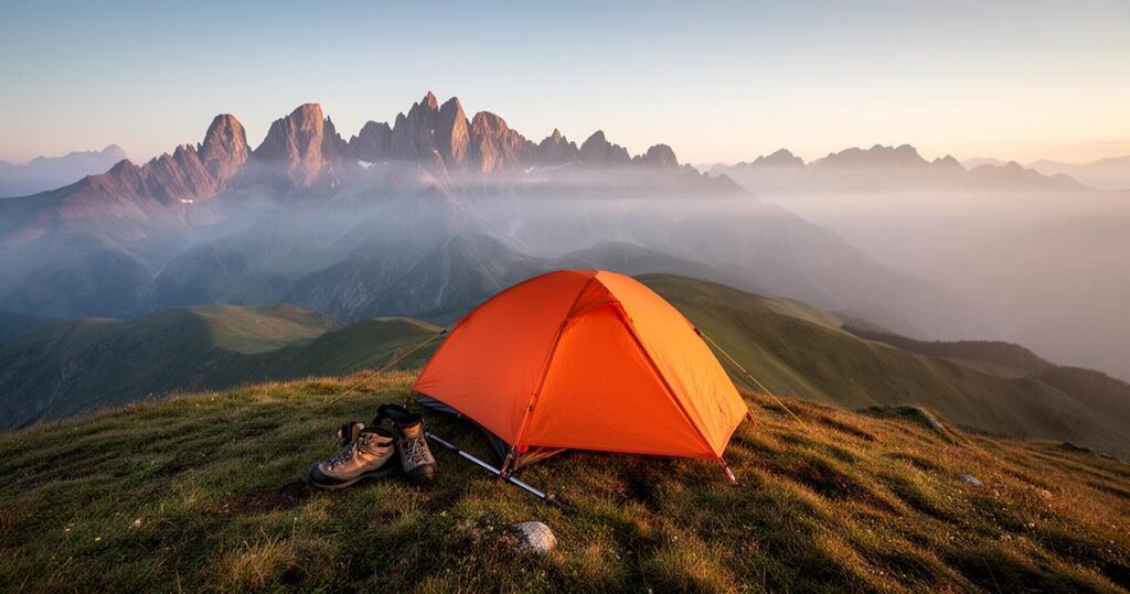 Culture pyrénéenne et traditions locales lors d&rsquo;un bivouac dans les Pyrénées en itinérance